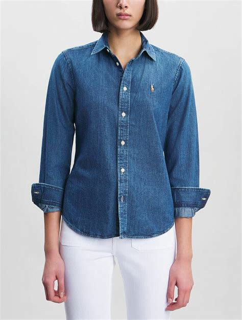 ralph lauren jeansskjorta dam|ralph lauren online shop.